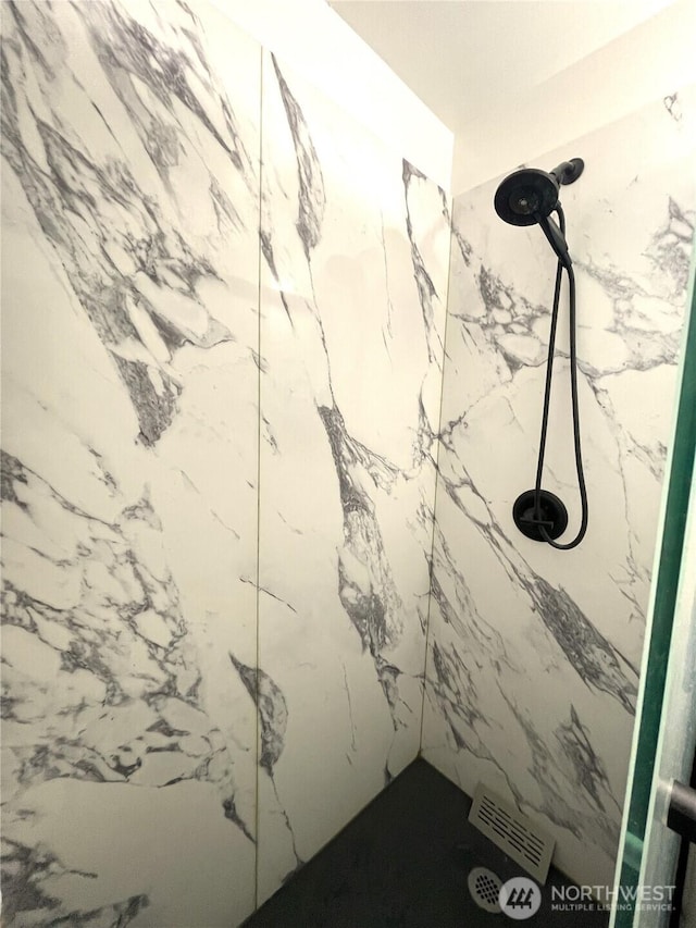 1108 123rd St S, Tacoma, WA 98444 - bathroom featuring a marble finish shower