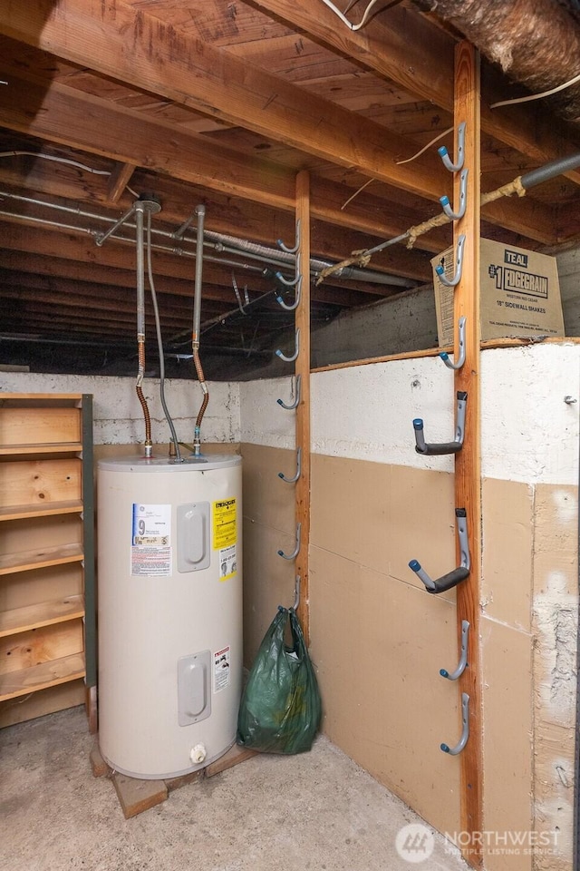 1108 123rd St S, Tacoma, WA 98444 - utility room with electric water heater