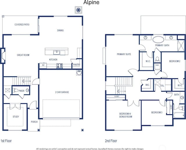 1184 68th Loop SE, Tumwater, WA 98501 - view of floor plan / room layout