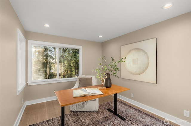 19221 SE 25th St, Sammamish, WA 98075 - office space with recessed lighting and wood finished floors