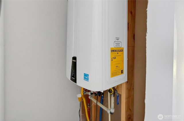 4050 E B St, Tacoma, WA 98404 - detailed view of tankless water heater