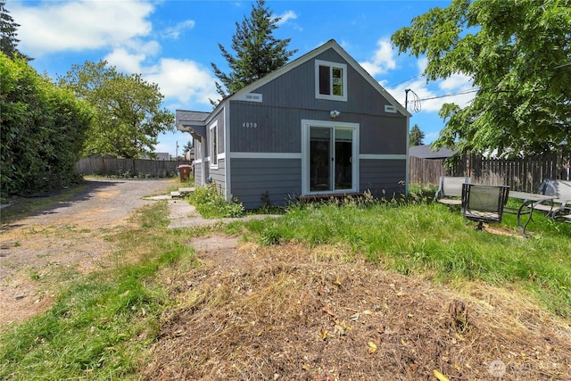 4050 E B St, Tacoma, WA 98404 - back of property