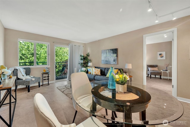 275 W Roy St Unit 319, Seattle, WA 98119 - living area featuring track lighting and attic access