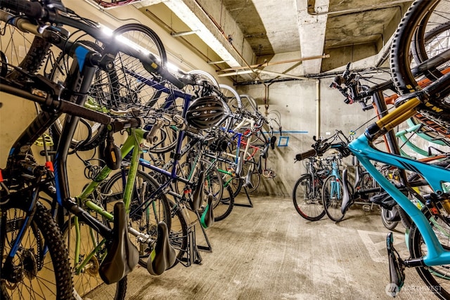 275 W Roy St Unit 319, Seattle, WA 98119 - garage featuring bike storage