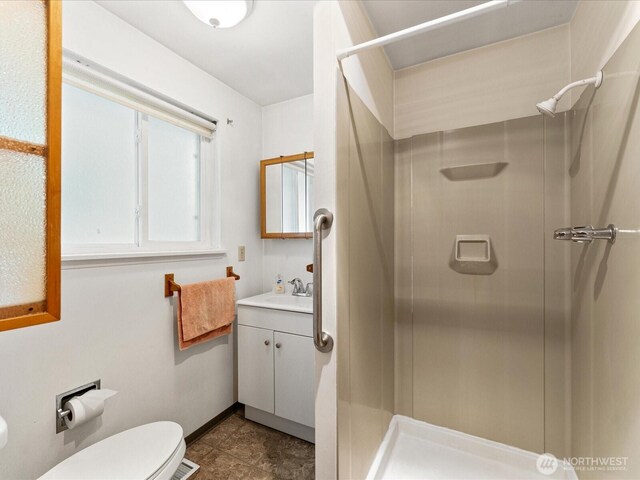 6702 120th St E, Puyallup, WA 98373 - bathroom with a stall shower and vanity