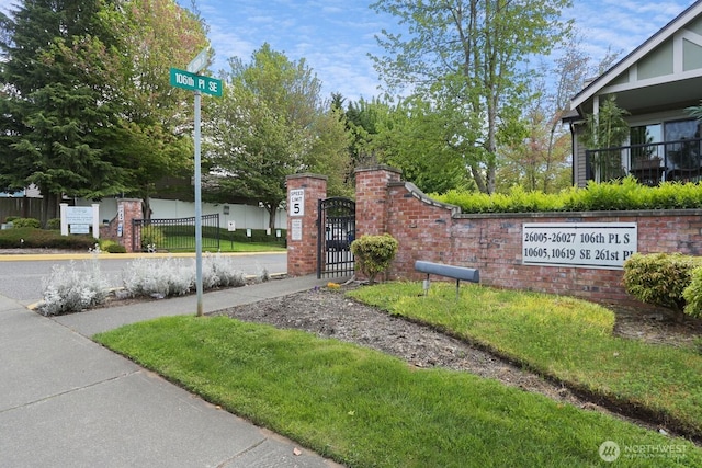 10619 SE 261st Pl Unit E303, Kent, WA 98030 - view of community / neighborhood sign