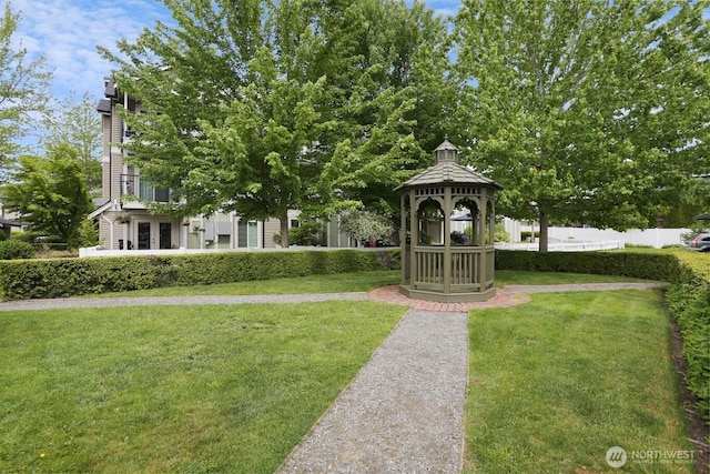 10619 SE 261st Pl Unit E303, Kent, WA 98030 - view of community with a gazebo