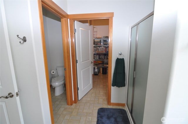 1750 Grand Ave, Mount Vernon, WA 98274 - bathroom featuring a stall shower and tile patterned floors