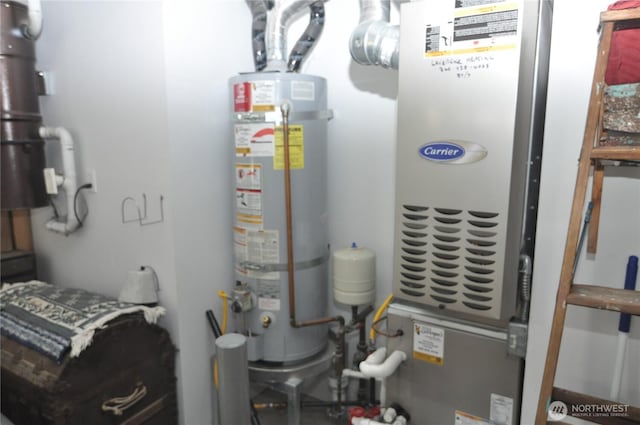 1750 Grand Ave, Mount Vernon, WA 98274 - utilities featuring strapped water heater and heating unit