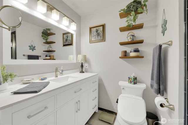 4623 224th St SE, Bothell, WA 98021 - bathroom with vanity and tile patterned flooring