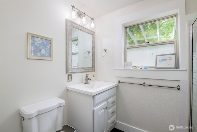 614 16th St SW, Puyallup, WA 98371 - bathroom with vanity and a shower