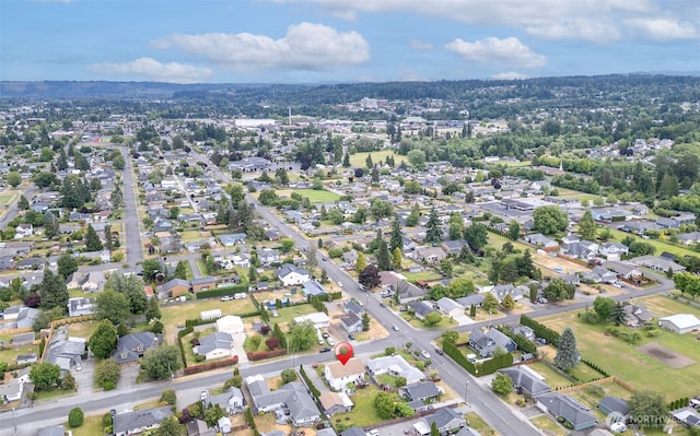 614 16th St SW, Puyallup, WA 98371 - aerial view of property and surrounding area featuring nearby suburban area