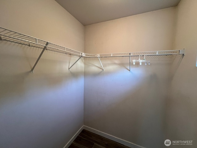 9525 S 221st Pl, Kent, WA 98031 - walk in closet with dark wood-style flooring
