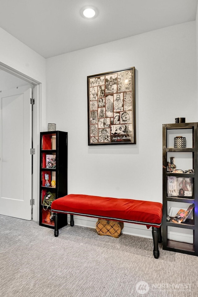 2030 24th Ave S Unit 29, Seattle, WA 98144 - sitting room with carpet floors and recessed lighting