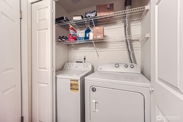 2100 S 336th St Unit M1, Federal Way, WA 98003 - washroom with washing machine and dryer