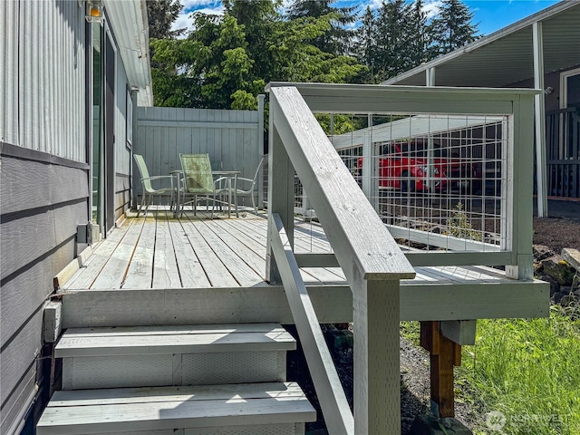 3305 207th Pl SE, Bothell, WA 98012 - view of wooden deck