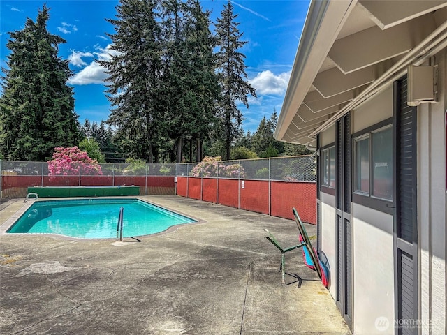 3305 207th Pl SE, Bothell, WA 98012 - view of swimming pool with a patio and a fenced backyard