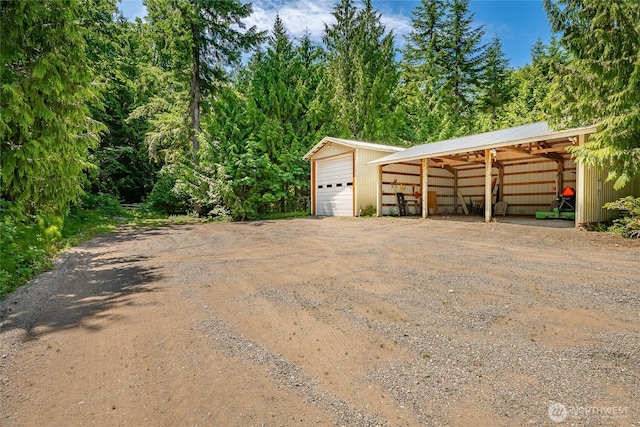 2285 Rusty Ln, Bellingham, WA 98229 - garage with a detached garage and dirt driveway