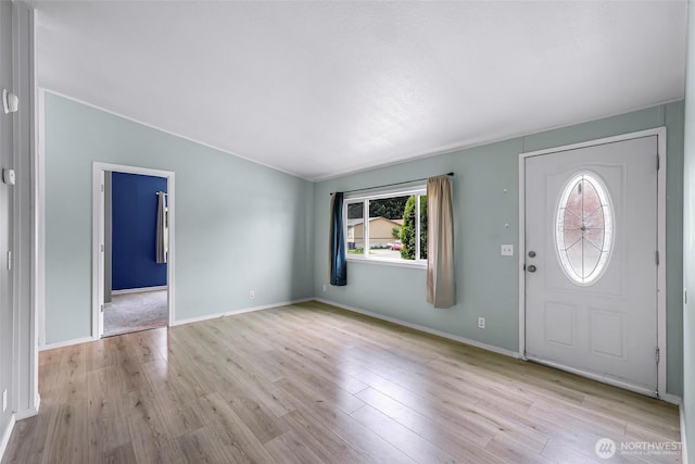 700 N Reed St Unit 101, Sedro Woolley, WA 98284 - entryway with wood finished floors and baseboards