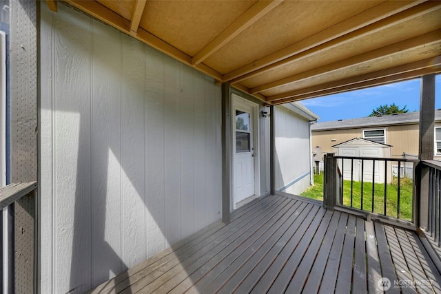 700 N Reed St Unit 101, Sedro Woolley, WA 98284 - deck featuring an outbuilding
