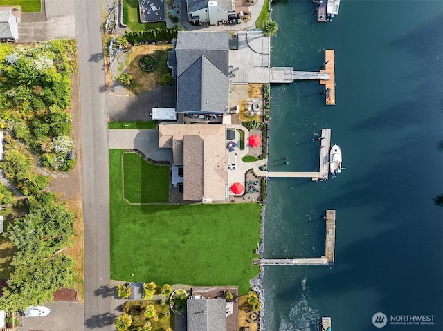 493 N Beach Dr, Port Ludlow, WA 98365 - aerial overview of property's location featuring a nearby body of water