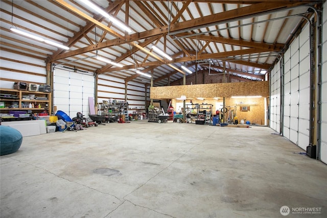 6068 E Hemmi Ln, Bellingham, WA 98226 - garage with a workshop area