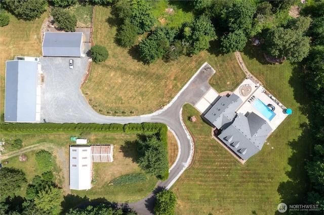 6068 E Hemmi Ln, Bellingham, WA 98226 - aerial view of property's location featuring a pool