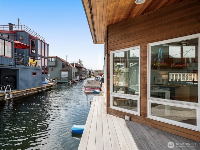 2727 Fairview Ave E Unit 12, Seattle, WA 98102 - dock area featuring a water view