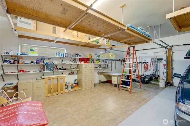 2314 140th Pl SE, Mill Creek, WA 98012 - basement with a workshop area