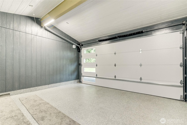 4211 Leavelle St NW, Olympia, WA 98502 - garage featuring wooden walls