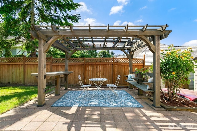 30308 104th Ave, Auburn, WA 98092 - view of patio / terrace with a pergola