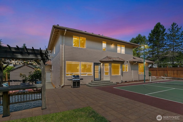 30308 104th Ave, Auburn, WA 98092 - rear view of property featuring a patio and a pergola