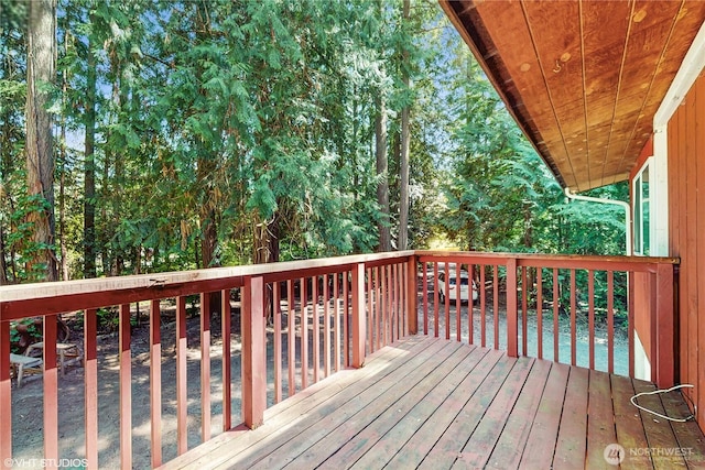 5169 Banner Rd SE, Port Orchard, WA 98367 - view of wooden deck