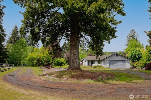 213 Monte Elma Rd, Montesano, WA 98563 - view of front of property with asphalt driveway and an attached garage