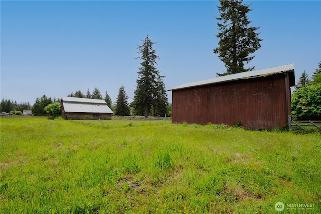 213 Monte Elma Rd, Montesano, WA 98563 - view of yard featuring an outbuilding