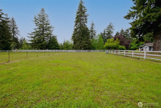 213 Monte Elma Rd, Montesano, WA 98563 - view of yard featuring a rural view