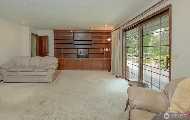 213 Monte Elma Rd, Montesano, WA 98563 - living room with light colored carpet and recessed lighting