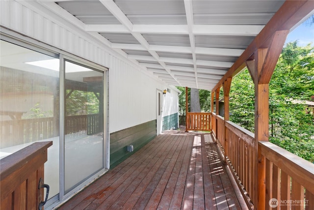 4915 Samish Unit 66, Bellingham, WA 98229 - view of deck