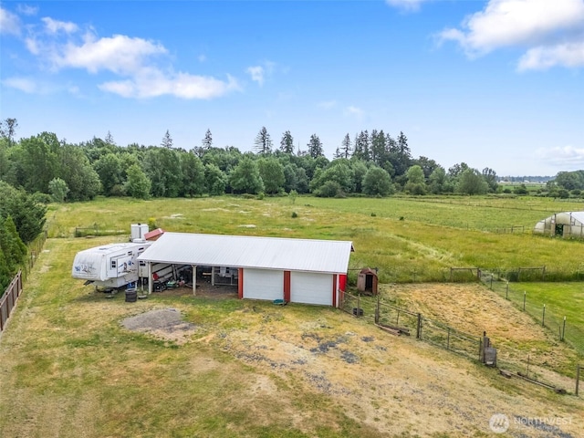 172 Equine Dr, Onalaska, WA 98570 - overview of rural landscape