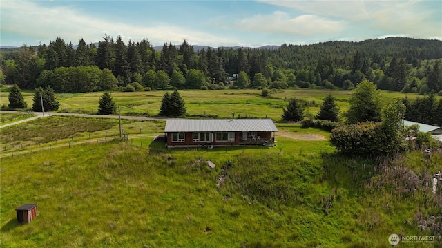 752 Parpala, Naselle, WA 98638 - view of rural area featuring a heavily wooded area