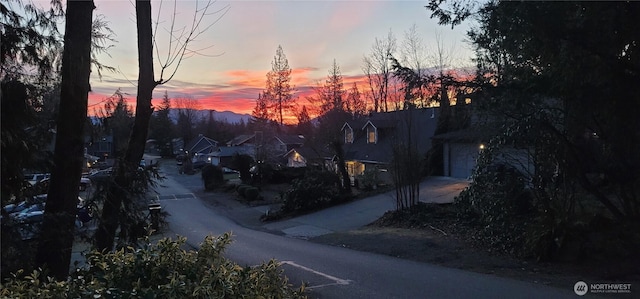 21628 SE 271st St, Maple Valley, WA 98038 - view of asphalt road featuring a residential view