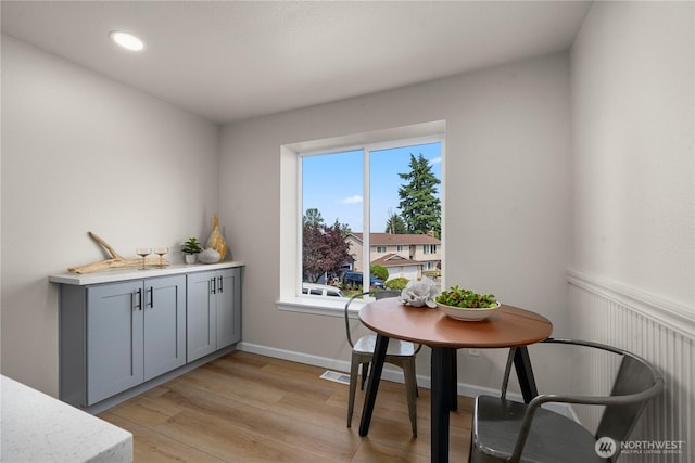 5201 S 298th Ct, Auburn, WA 98001 - dining space with light wood-style flooring and plenty of natural light