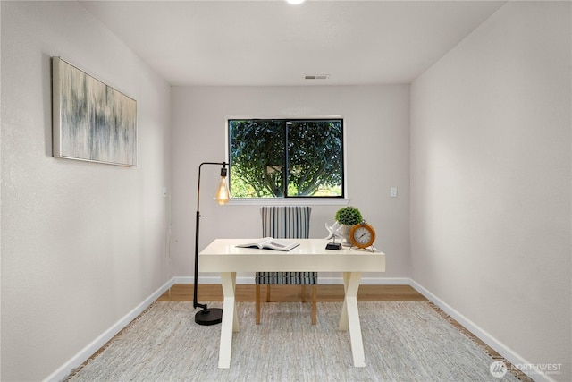 5201 S 298th Ct, Auburn, WA 98001 - home office featuring wood finished floors and baseboards