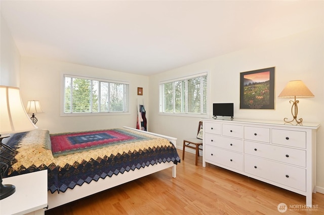 3722 27th Pl W Unit 301, Seattle, WA 98199 - bedroom with multiple windows and light wood-style flooring