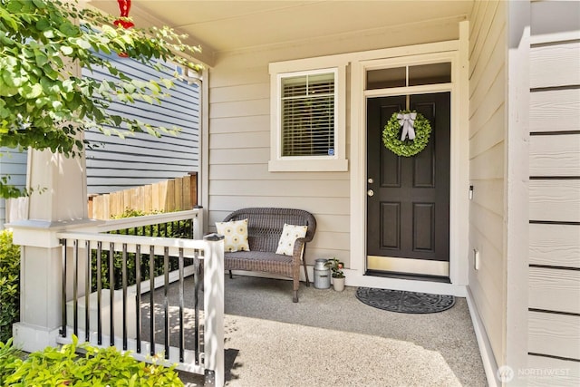 902 Van Ogle Ln NW, Orting, WA 98360 - doorway to property featuring a porch