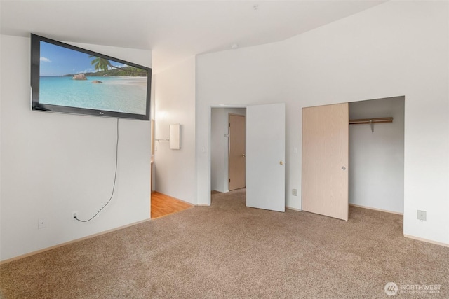6317 Barstow Ln SE Unit 8, Lacey, WA 98513 - unfurnished bedroom with carpet and a closet