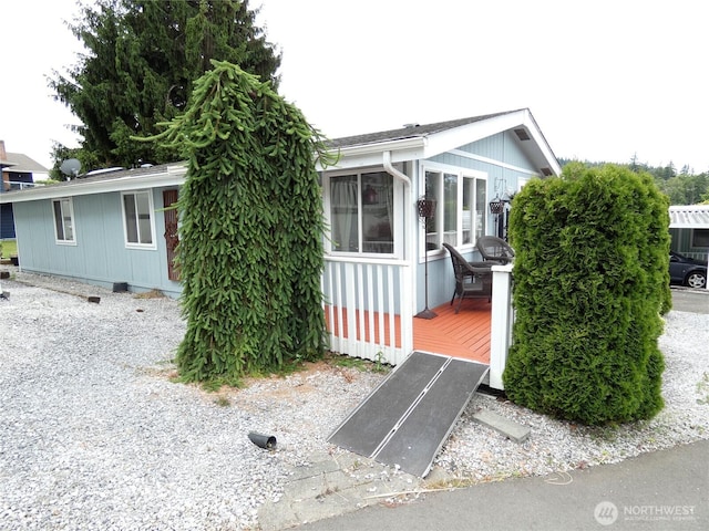 1200 Lincoln St Unit 154, Bellingham, WA 98229 - view of front of house with a wooden deck