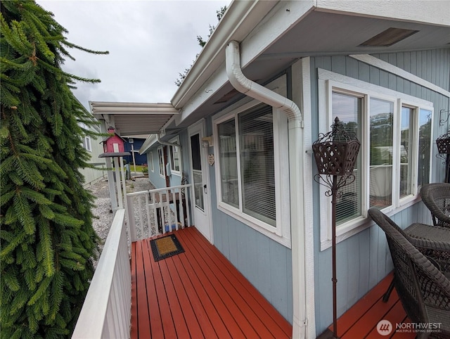 1200 Lincoln St Unit 154, Bellingham, WA 98229 - view of wooden terrace