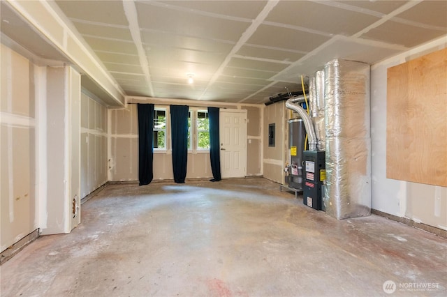 2674 SW Sylvan Heights Dr, Seattle, WA 98106 - garage with water heater and electric panel