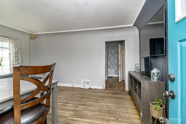 5229 S Thompson Ave, Tacoma, WA 98408 - dining space featuring wood finished floors and baseboards